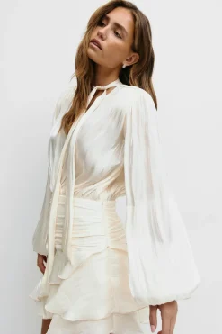 Mini frill dress