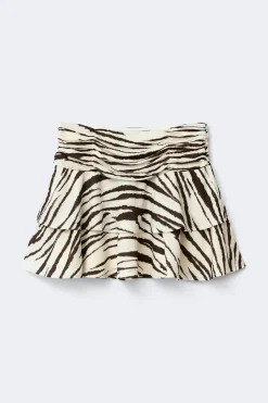 Mini frill skirt