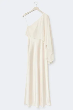 One shoulder maxi dress