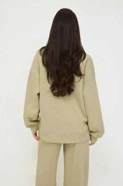 Oversized crew neck sweater