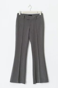 Petite low bootcut trousers