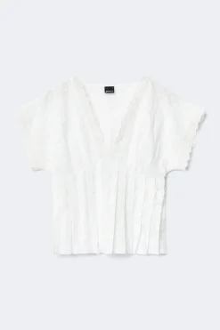 Pleated top