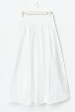 Poplin skirt