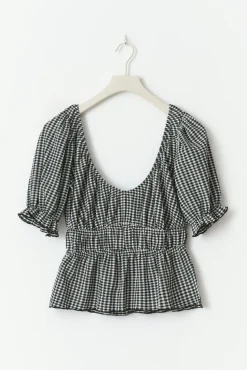 Puff sleeve top