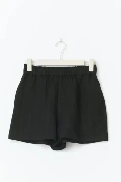 Relaxed high waist shorts