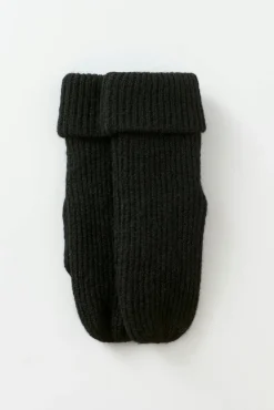 Rib mittens