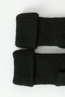 Rib mittens