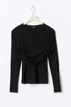 Ruched drapy top