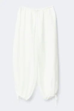 Sheer balloon trousers