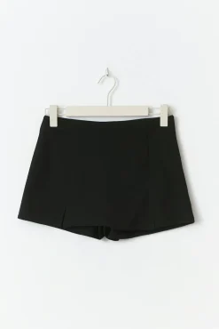 Slit detail skort