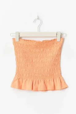 Smock tube top