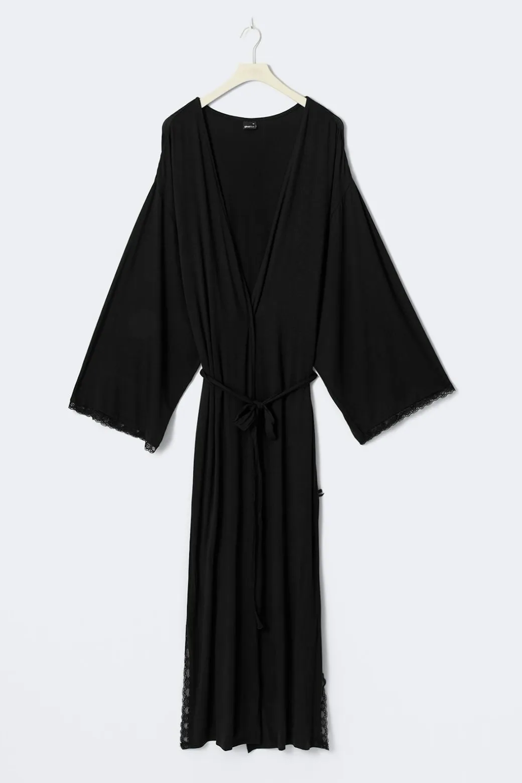 Soft lace loungewear robe