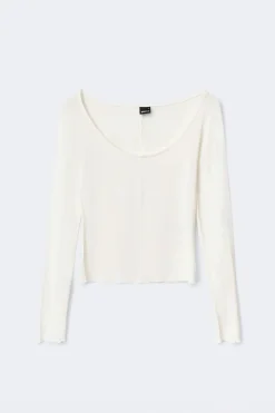 Soft layering yoga top