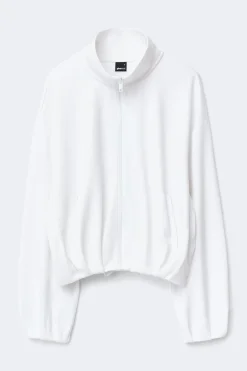 Soft sporty zip jacket