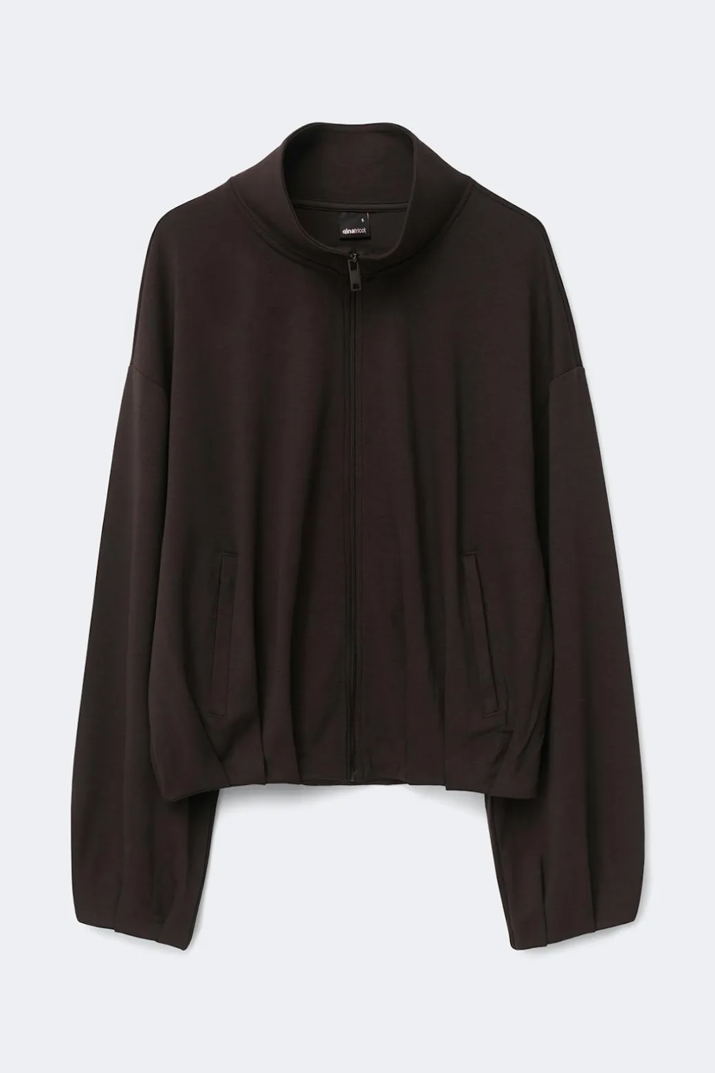 Soft sporty zip jacket