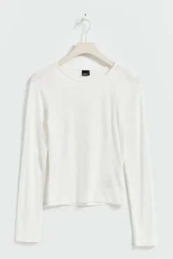 Soft touch crew neck top
