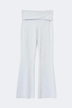 Soft touch folded trouser