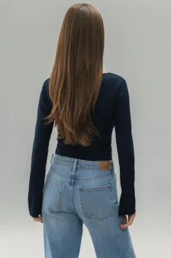 Soft touch jersey top