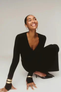 Soft touch v-neck top
