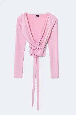 Soft wrap yoga cardigan