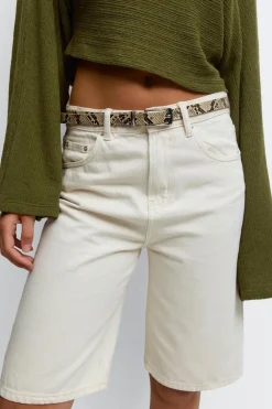 Square buckel hip belt