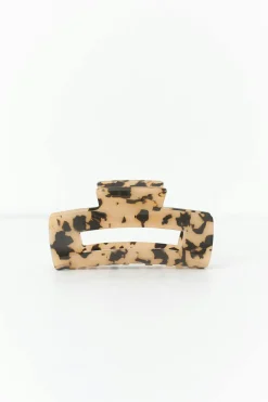 Square hair clip