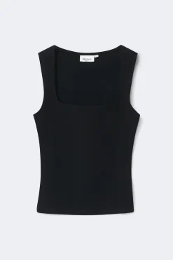 Square neck tank top