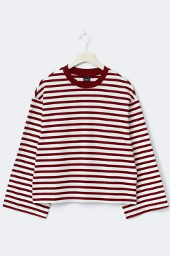 Stripe long sleeve tee