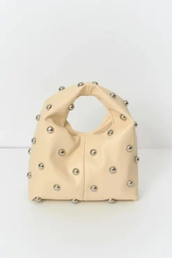 Studded handbag