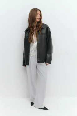 Tailored wide trousers