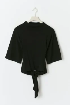 Tie back tee