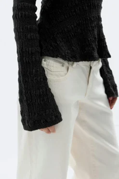 Tie back top