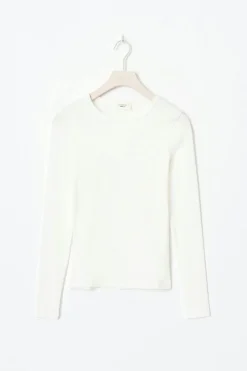 Tight fit long sleeve top