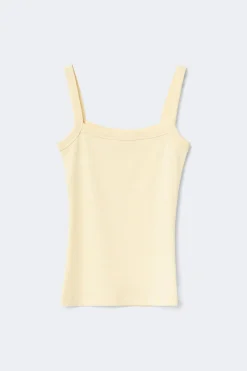 Tight fit rib singlet