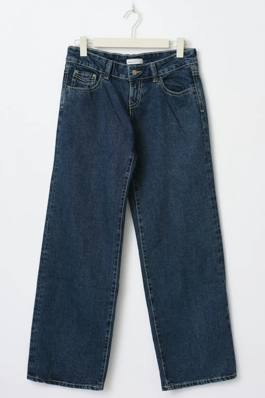 Ultra low wide jeans