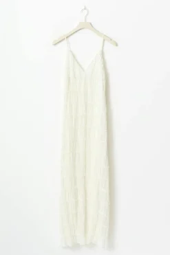 V-neck maxi dress
