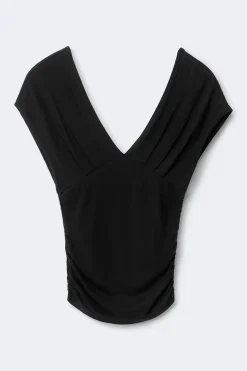 V-neck top