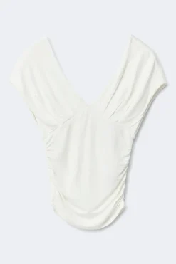 V-neck top