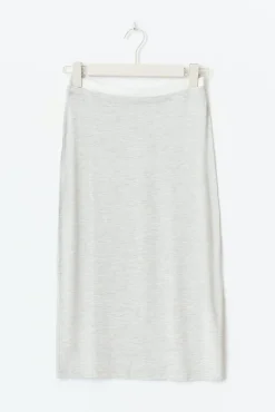 Waist detail midi skirt