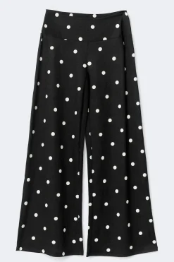 Wide leg trousers