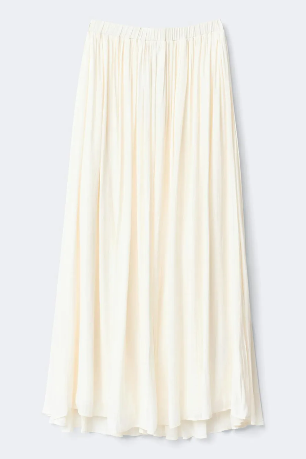 Wide maxi skirt