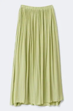 Wide maxi skirt