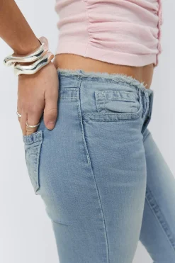 14+ x-tra low cut off jeans