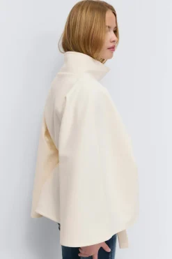 Y belted cape