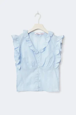 Y fitted short sleeve top