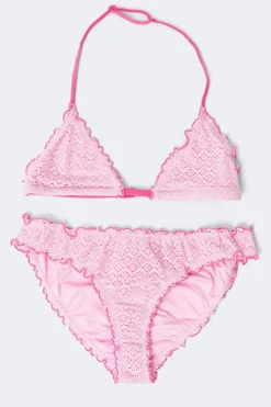 Y flounce bikini set
