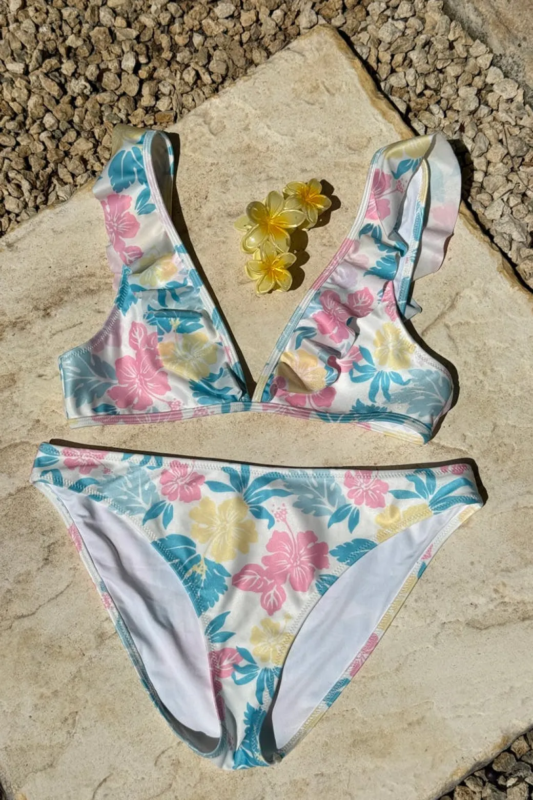 Y kiana frill bikini set