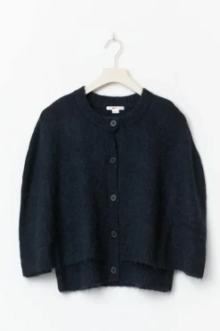 Y knitted cape cardigan