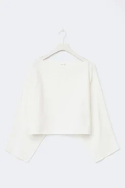 Y knitted poncho top