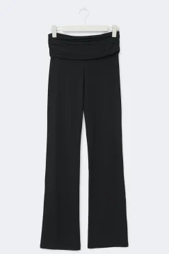 Y low waist flare trousers